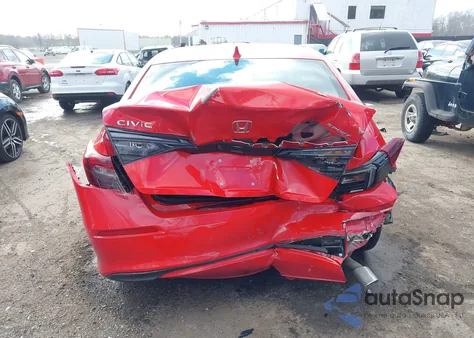 2025 Honda Civic Sport из США, поврежденный, VIN 2HGFE2F56SH557358